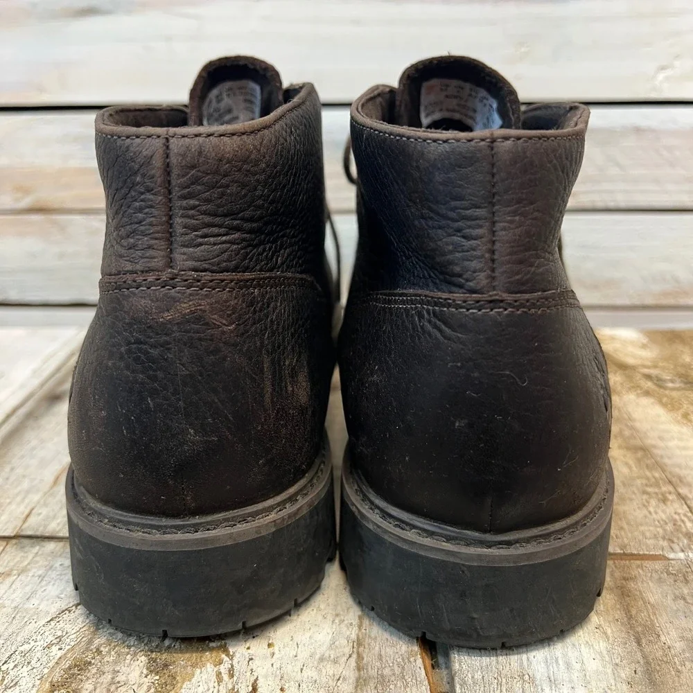 Timberland Black Leather Chukka Boots A2ETJ Casual Work Waterproof Mens 9.5